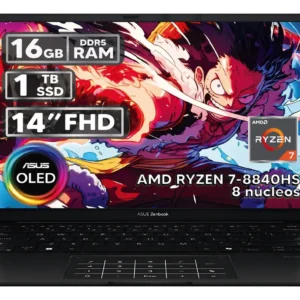 Laptop Asus Amd Ryzen 7-8840hs 16gb Ram 1tb SSD 14 Oled
