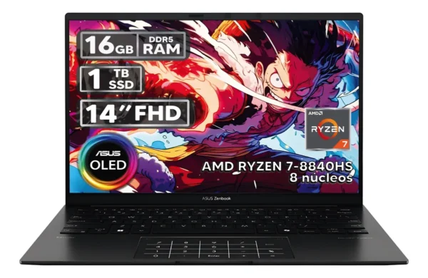 Laptop Asus Amd Ryzen 7-8840hs 16gb Ram 1tb SSD 14 Oled