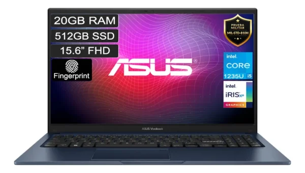 Asus Vivobook X1504za-nj372 Corei5 1235u 20gb 512gb Blue Laptop