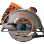 Electric Circular Saw Truper Professional SICI-7-1/4A3 – 18.5 cm | 1,750W | Orange | 60Hz